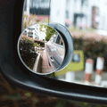 RUNDONG Car Mirror Blind Spot Mirror Wide Angle Round Convex 360 Degree for Parking Rear View Mrror