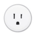 XS-SSA06 AC100-240V 10A US Plug WIFI Control Socket Wireless Timer Switch Outlet With RGB LED Light