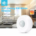 EARYKONG Wireless WIFI Ceiling PIR Mition Detector PIR Alarm Sensor Human Body Infrared Security Det