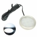 8PCS LED Cabinet Light White Dimmable Kitchen Counter Under Puck RF Wireless Remote Control + Power