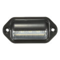 10-30V 6 LED ABS License Plate Light Number Lighting Lorry White Lamp for Trailer Truck