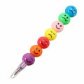 7 Colors Graffiti Pen Free Combination Swap Tip Wax Crayon Pencil Changeable Head of Color Marker Pe