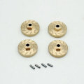 Brass 7mm Hexagonal Coupler Connector For Axial SCX24 90081 RC Car Vehicle Models Parts
