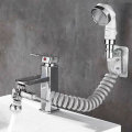 Bathroom Wash Face Basin Water Tap External Shower Head Two Modes Adjustable Spray Hair Washing Fauc