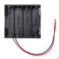 5pcs 4 Slots NO.5 Battery Holder Plastic Case Storage Box for 4*NO.5 Battery
