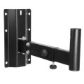 Universal Heavy Duty Steel 180 Degrees Swivel Adjustable Speaker Wall Bracket for Wall Hanging Home