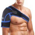 Neoprene Adjustable Shoulder Support Brace Upper Arm Belt Wrap Sports Care Single Shoulder Guard Str