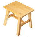Wooden Square Stool Small Simple Children Chair Bamboo Dining Table Stool Household Bench for Home L
