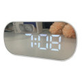 Bakeey Multifunctional LCD Screen Electronic Clock Silent Mirror Slarm Clock LED Temperature Timer