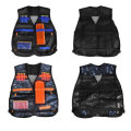 Kids Tactical Vest Suit Camouflage Elite Soft Bullet Battle Equipment Vest Children`s Adjustable Tac
