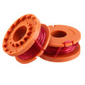 6Pcs 10ft 0.065 Inch Grass String Trimmer Spool Replacement for Worx WG180 WG163 WA0010 Weed Wacker