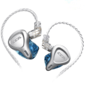 CCA CSN 1BA + 1DD Noise Reduction Earphone In-Ear Earbuds Monitor... (COLOR.: BLUE | TYPE: STANDARD)