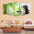 No Frame Green Huge Modern Abstract Wall Decoration Art Oil Painting Canvas Set