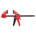 2Pcs 4 inch Quick Release Speed Squeeze Wood Working Work Bar F Clamp Clip Kit Spreader Clamps Gadge