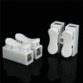 Excellway CH2 Quick Wire Connector Terminal Block Spring Connector White