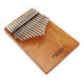 GECKO 15 Key Kalimba G Tone Thumb Piano Mbira Keyboard Instrument + Tune Hammer Camphor Wood Kalimba