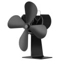4 Blade Heat Powered Eco Fan Stove Fan for Fireplace Heater