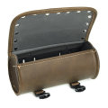 Motorcycle Front Fork Tool Bag Pouch Saddlebags Luggage Universal PU Leather