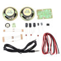 EQKIT AMP-1 TDA2822M Power Amplifier Amplify Module DIY Kit Electronic Production for  Diy Kit Elect