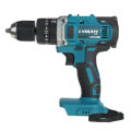 18V 3 In 1 Cordless Impact Drill 2 Speed Rechargable Electric Screwdriver Drill Li-Ion Battery Adapt