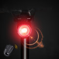 ANTUSI A8 108dB Burglar Alarm Tail Light 40LM Smart Light Sensor Brake Sensor Anti-thief Bike Tailli