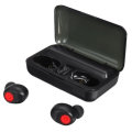 Mini Wireless bluetooth 5.0 TWS Earphone Digital Display Sports Headphones with Mic Charging Case