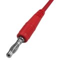 Cleqee P1041 1Set 1M 4mm Banana to Banana Plug Soft RV Test Cable Lead for Multimeter Test Leads Kit
