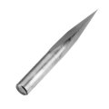 Drillpro 5pcs 6mm Shank 0.1mm Tip 15 Degree Engraving Bit CNC Tool
