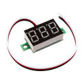3pcs 0.36 Inch DC0V-32V Red LED Digital Display Voltage Meter Voltmeter Reverse Connection Protectio