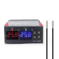 Dual Digital Incubator Thermostat Temperature Controller Two Relay Output Thermoregulator 10A Heatin