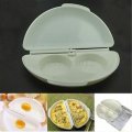 Plastic Microwave Omelet Mold Egg Boiler Egg Poach Cooking Cooker Pan Maker Kitchen Gadget