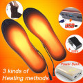 Electric Heated Shoe Insole Warm Socks Feet Heater USB Foot Winter Warmer