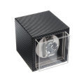 Automatic Watch Winder Case Mute Motor Carbon Fiber Watches Display Box Storage