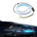 Flow LED Car Vehicle Rear Trunk Tailgate Turn Signal Lamp Tail Brake Light Strip