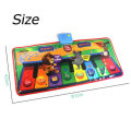 Foldable Piano Pad Early Education Carpet Singing Piano Music Carpet Mat for Children