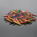 400Pcs Puzzle 3D Wood Stick Match Rod DIY Wood Craft for Kids Mini Puzzle Wooden Interactive Educati