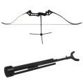 Archery Recurve Bow Tripod Stand Folding Collapsible Portable Bow Holder Rack
