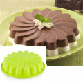 9`` Silicone Flower Cake Chocolate Bread Mould Bakeware Pan Cake Pan Baking Tool