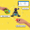 Kittenbot 12 In 1 DIY Block Building Microbit Program RC Robot Tracking Obstacle Avoidance Robot Toy
