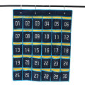 Classroom Hanging Organizer 30 Pockets Cell Phones Storage Bag Business Cards Wall-mount Bag