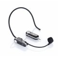 Gitafish K380R Portable UHF Wireless Microphone Headset 3.5mm Audio Head 6.5mm Adapter with USB-5V U