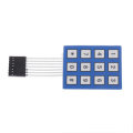 10pcs 4 x 3 Matrix Array 12 Key Keypad Keyboard Sealed Membrane 4*3 Button Pad with Sticker Switch