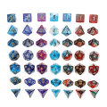 49PCS Polyhedral Dices Set For Dungeons & Dragons Dice Desktop RPG Game