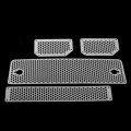 RBR/C 1/10 TRX4 Stainless Front Grille Decoration RC Car Parts