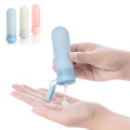 3Pcs/Set 50ML Outdoor Travel Portable Silicone Bottles Cosmetic Shampoo Shower Gel Squeeze Kits BPA