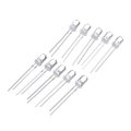 300pcs 5mm LED Diode 5 mm Assorted Kit Clear Warm White Green Red Blue UV Yellow Orange Pink F5 DIP