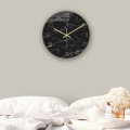 CC010 Creative Marble Pattern Wall Clock Mute Wall Clock Quartz Wall Clock For Home Office Decoratio
