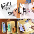 LED Stencil Tracing Drawing Board Light Sketch Mirror Reflection Dimming Drawing Pad