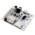 Bluetooth Audio Receiver Decoder Board with USB TF card Slot Decoding Playback Preamp Output 5V Wire