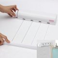 Wall Mounted Indoor Washing Clothes Shoe Laundry 3.2m 4 line Airer Dryer Retractable